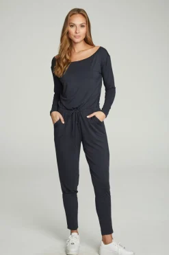 Women Chaser Brand Off The Shoulder Long Sleeve Jumpsuit