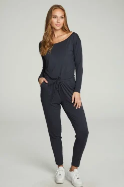 Women Chaser Brand Off The Shoulder Long Sleeve Jumpsuit