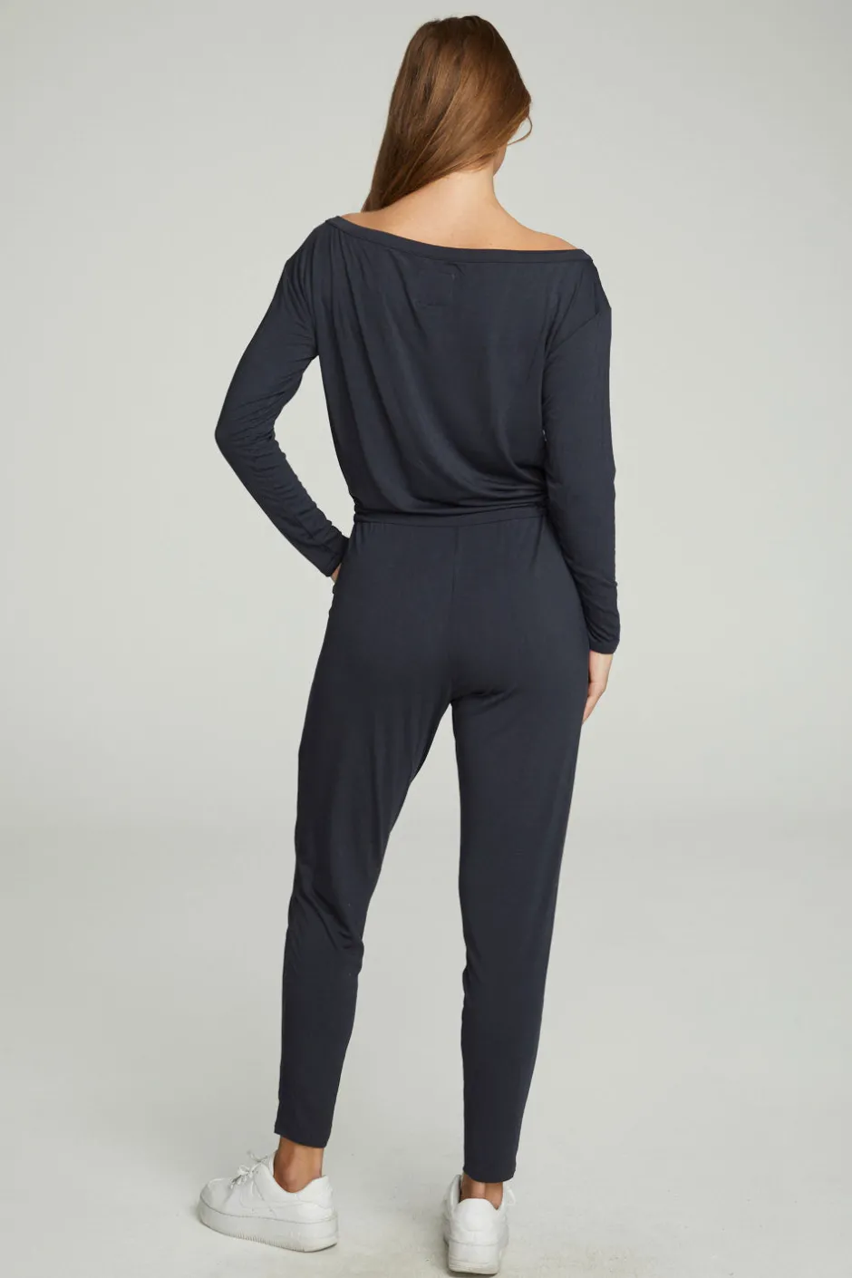 Women Chaser Brand Off The Shoulder Long Sleeve Jumpsuit