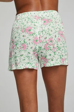 Women Chaser Brand Ollie Boxer Shorts - Daisy Floral Print