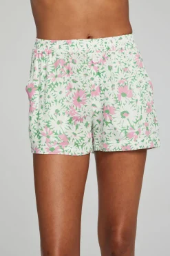Women Chaser Brand Ollie Boxer Shorts - Daisy Floral Print