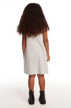Kids Chaser Brand Ombre Love Girls Cotton Jersey Tank Dress