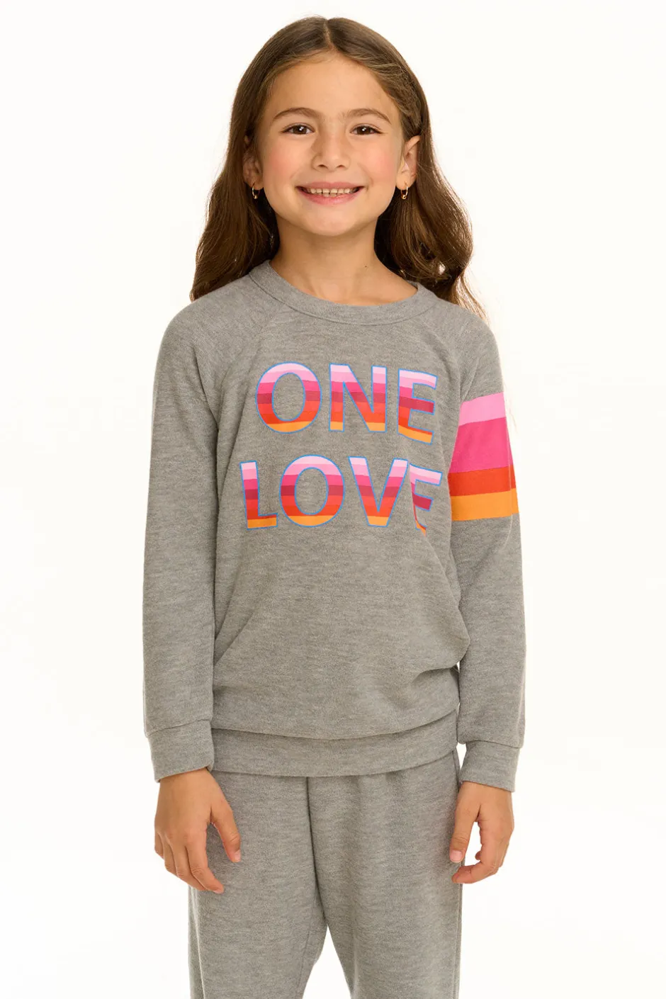 Kids Chaser Brand One Love Pullover