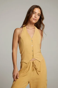 Women Chaser Brand Orlando Parchment Vest