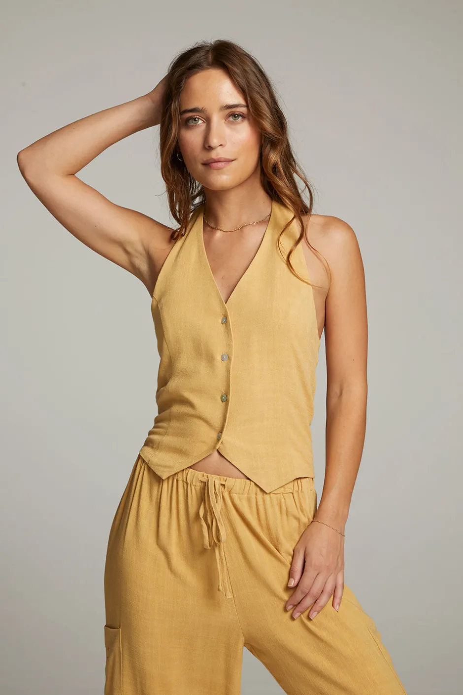 Women Chaser Brand Orlando Parchment Vest