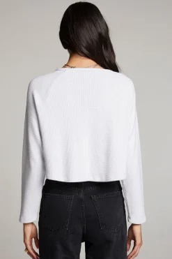 Women Chaser Brand Outline Heart Long Sleeve