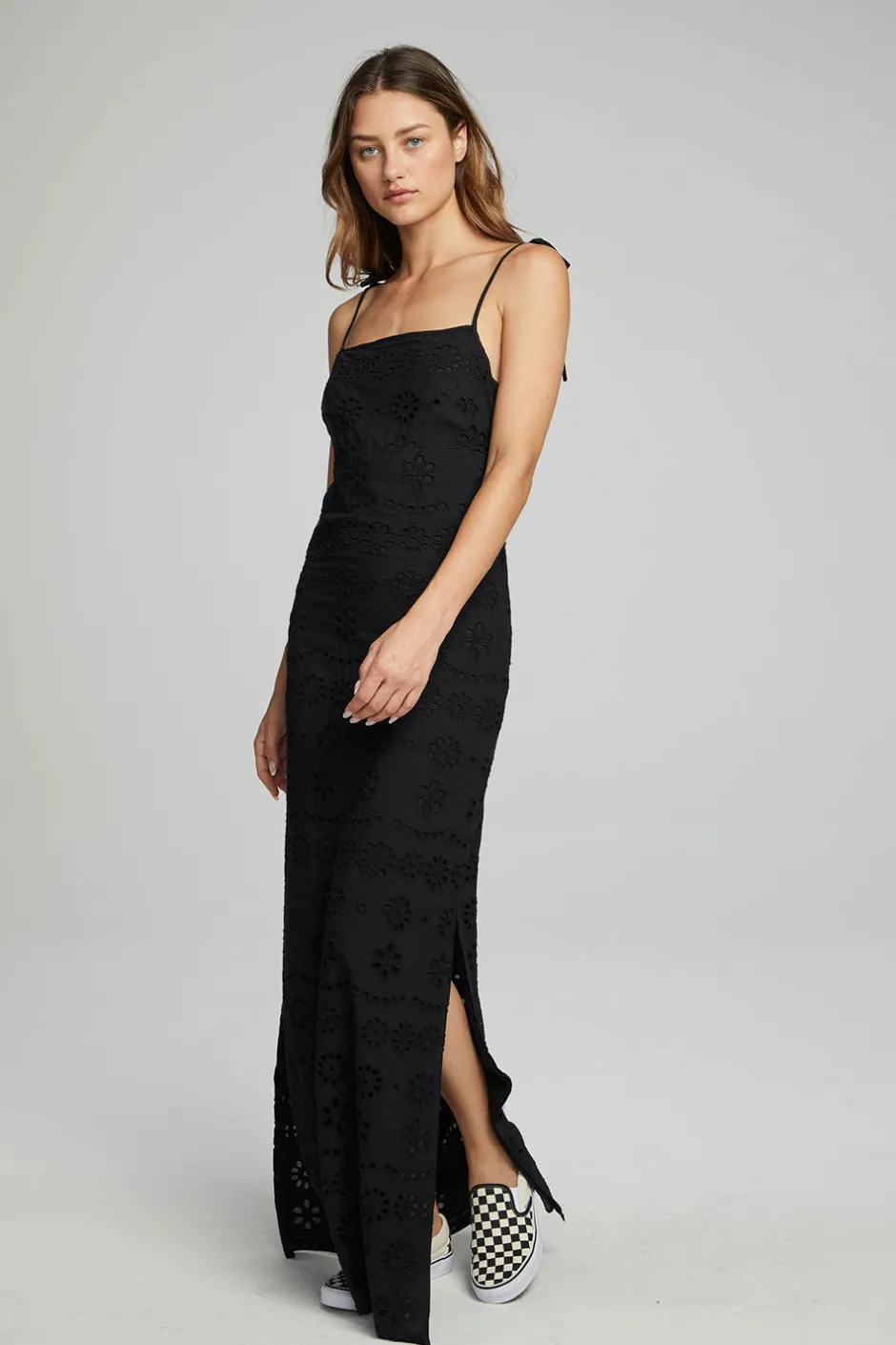 Women Chaser Brand Palisades Maxi Dress - Black Onyx