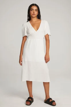 Women Chaser Brand Palmer White Midi Dress