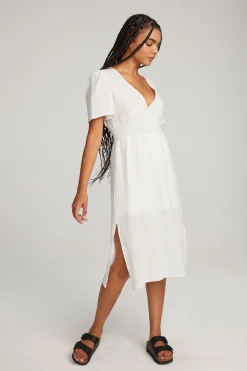 Women Chaser Brand Palmer White Midi Dress