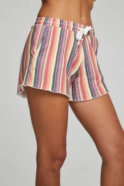 Women Chaser Brand Palms Short - Horizon Stripe