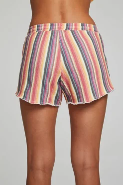Women Chaser Brand Palms Short - Horizon Stripe
