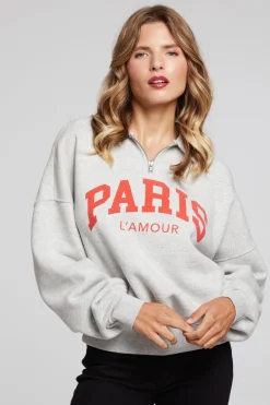 Women Chaser Brand Paris L' Amour Pullover
