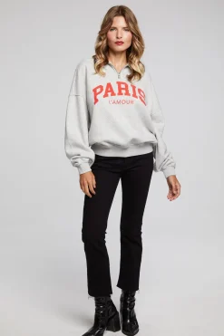 Women Chaser Brand Paris L' Amour Pullover