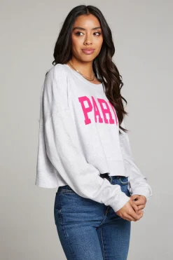 Women Chaser Brand Paris Pullover