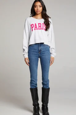 Women Chaser Brand Paris Pullover