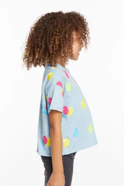 Kids Chaser Brand Party Balloons Girls Tee