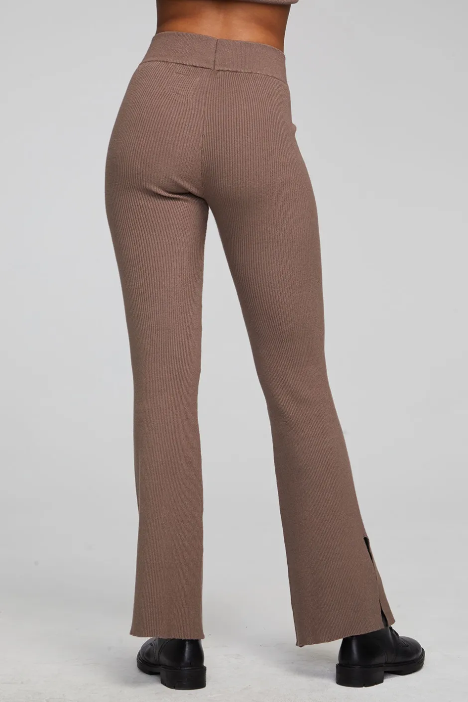 Women Chaser Brand Party Deep Taupe Flare Bottoms