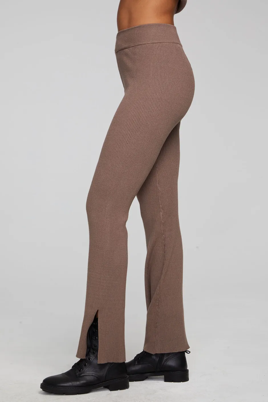 Women Chaser Brand Party Deep Taupe Flare Bottoms
