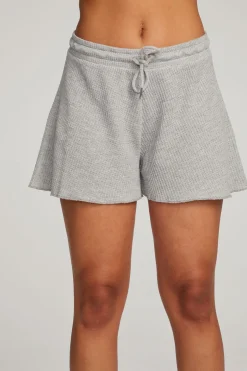 Women Chaser Brand Paseo Grey Marl Shorts