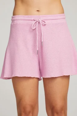 Women Chaser Brand Paseo Pastel Lavender Shorts