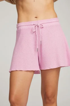 Women Chaser Brand Paseo Pastel Lavender Shorts