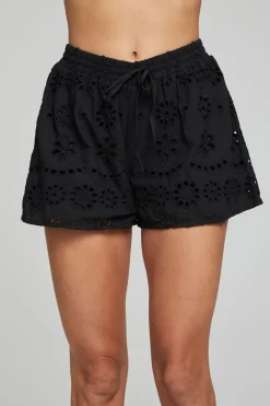 Women Chaser Brand Paseo Shorts - Black Onyx