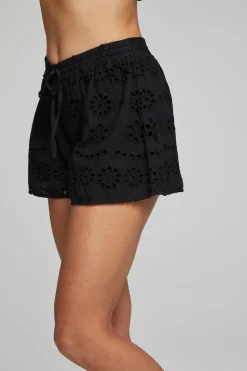 Women Chaser Brand Paseo Shorts - Black Onyx