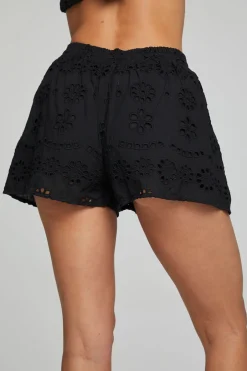 Women Chaser Brand Paseo Shorts - Black Onyx