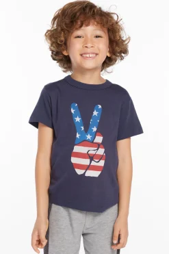 Kids/BOY Chaser Brand Peace Boys Tee
