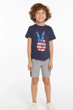 Kids/BOY Chaser Brand Peace Boys Tee
