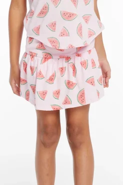 Kids Chaser Brand Peplum Watermelon Heaven Girls Skort