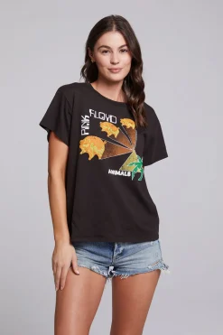 Women Chaser Brand Pink Floyd Animals Tour '77 Tee
