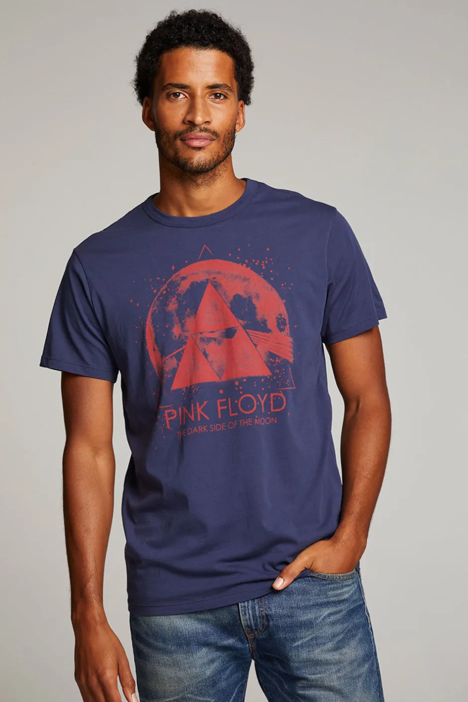 Women Chaser Brand Pink Floyd Dark Side Of The Moon Mens Tee