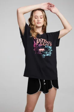 Women Chaser Brand Pink Floyd Nouveau Tee