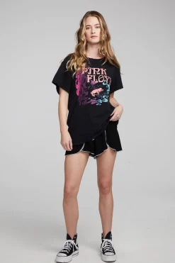 Women Chaser Brand Pink Floyd Nouveau Tee