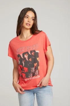 Women Chaser Brand Pink Floyd The Piper Tee