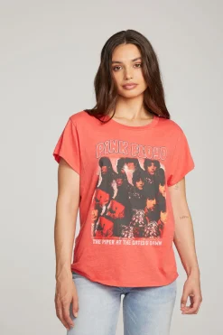 Women Chaser Brand Pink Floyd The Piper Tee