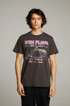 Women Chaser Brand Pink Floyd U.S. Tour Crew Neck Tee