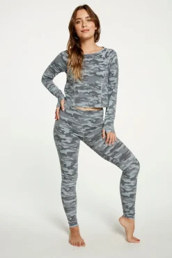 Women Chaser Brand Quadrablend Seamed Legging