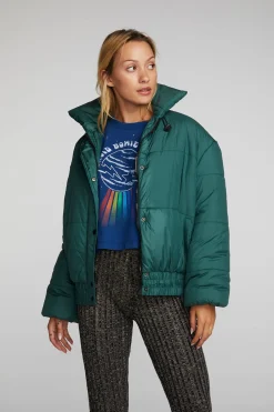 Women Chaser Brand Quilted Puffer Jacket