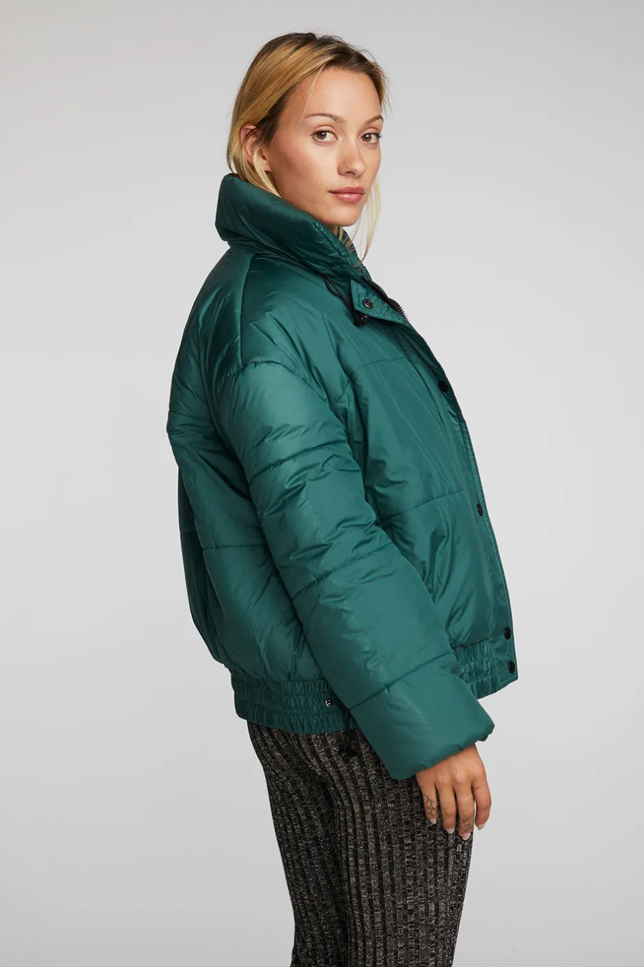 Women Chaser Brand Quilted Puffer Jacket