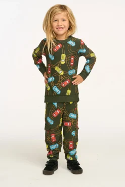 Kids/BOY Chaser Brand Race Cars Pullover