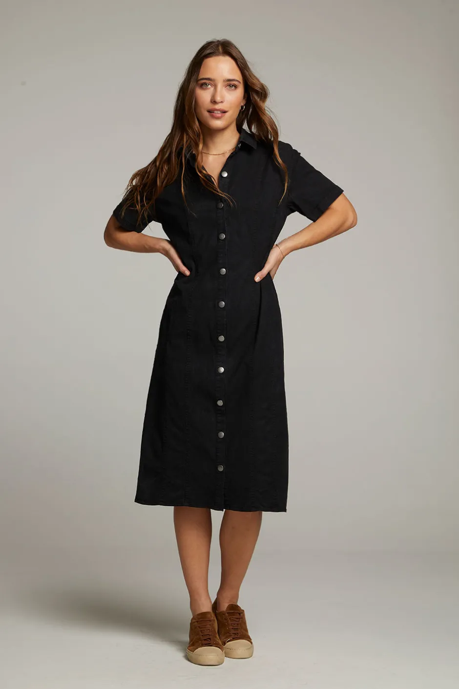 Women Chaser Brand Rachelle Licorice Dress