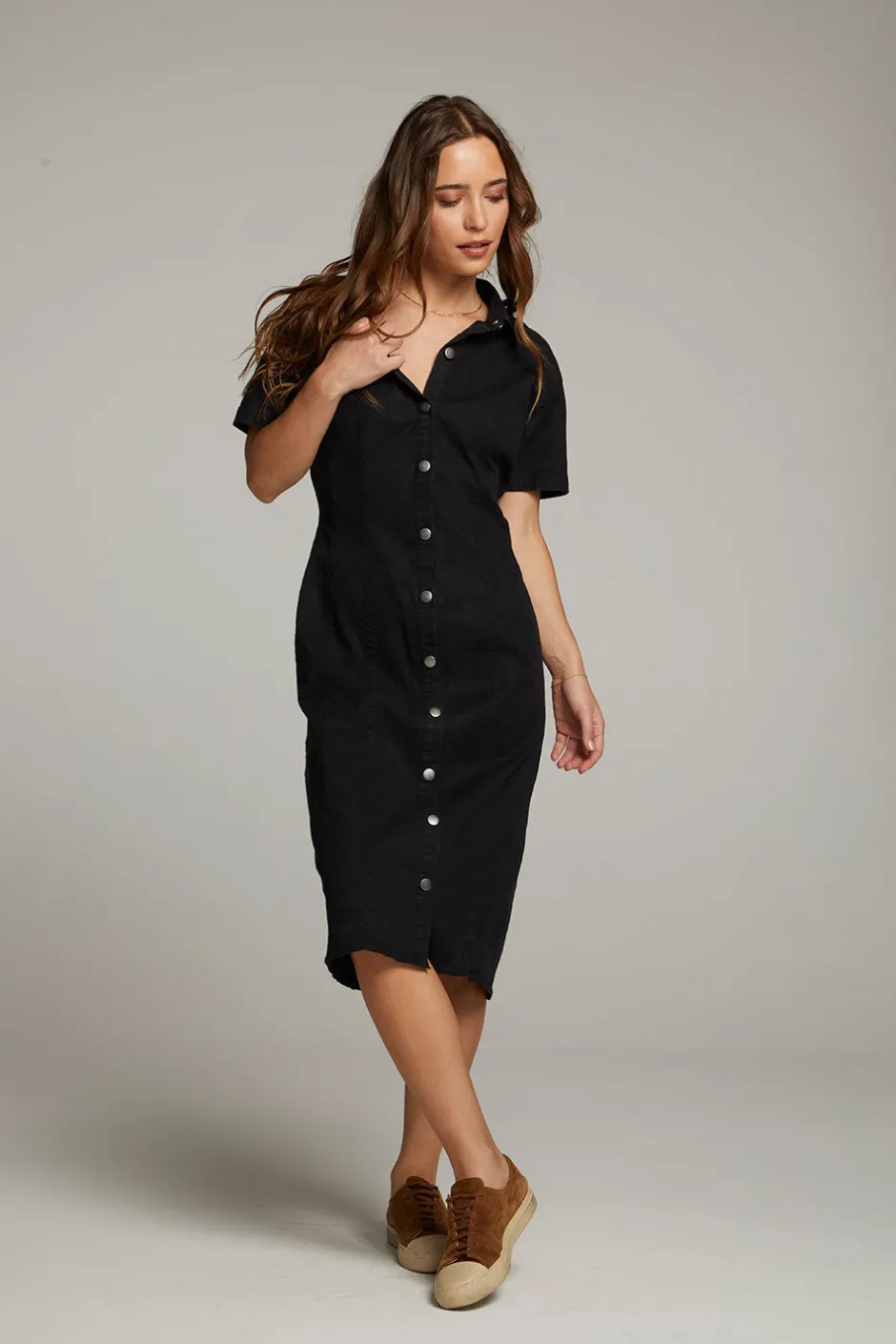 Women Chaser Brand Rachelle Licorice Dress