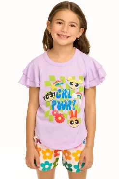 Kids Chaser Brand Rainbow Flower Shorts