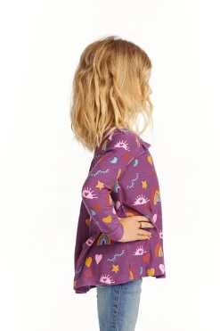 Kids Chaser Brand Rainbow Love Long Sleeve