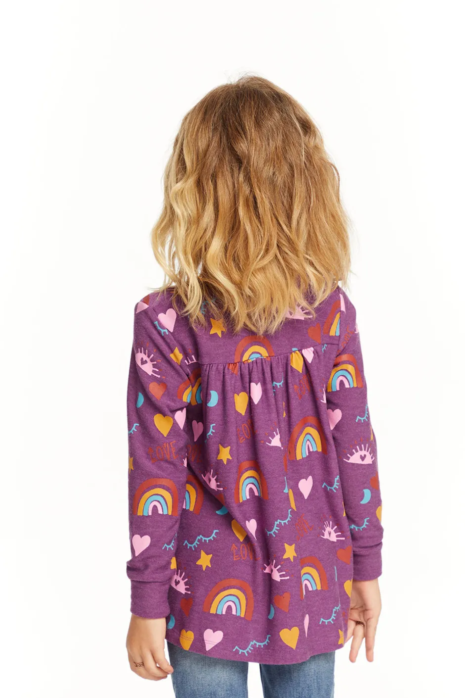 Kids Chaser Brand Rainbow Love Long Sleeve