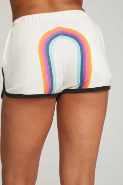 Women Chaser Brand Rainbow Shorts