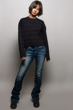 Women Chaser Brand Ramonee Fillmore Stripe Pullover