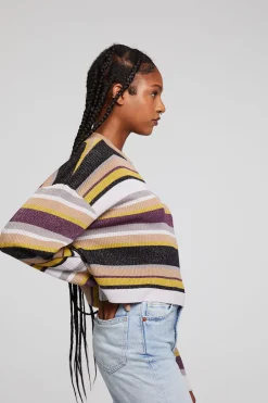 Women Chaser Brand Ramonee Haight Street Stripe Pullover